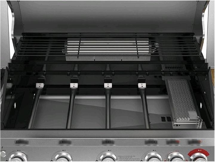 Image du produit Mr. Grill Gasgrill Expert 6 Brenner + Seitenbrenner Edelstahl (25 kW)
