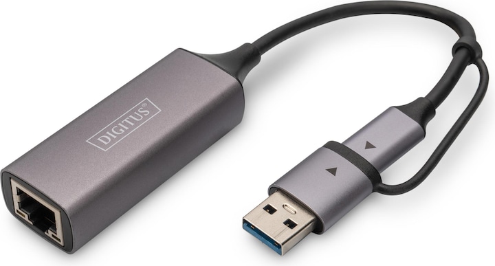 Image du produit Digitus DN-3028 (USB, USB-C, RJ45 2.5 Gigabit Ethernet (1x))