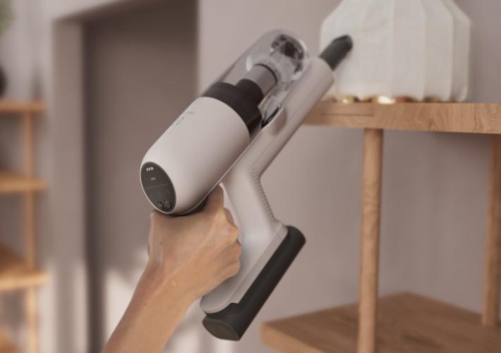 Actual product image Electrolux EP71HB14UV Stick Vacuum Cleaner/Electric Broom Battery Dry Bagless 0.3 l 57 W Cream 4 Ah