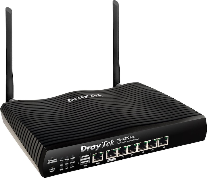 Actual product image Draytek Vigor 2927ax WLAN-AC SecureRouter DUAL-WAN