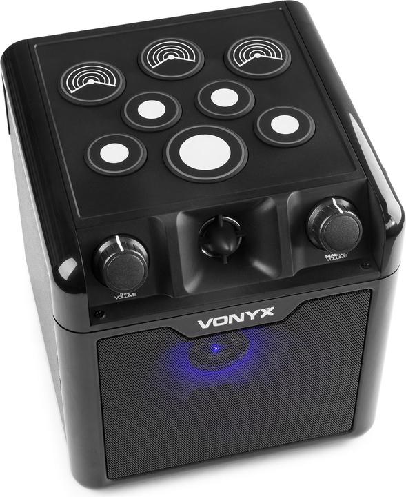 Actual product image Vonyx Speaker Karaoke SBS52B-DRUM (Active, 1x 50 W)