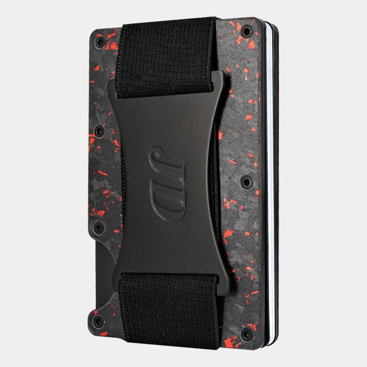 Actual product image James Dixon Forged Carbon - Matt Black Red - Money Band