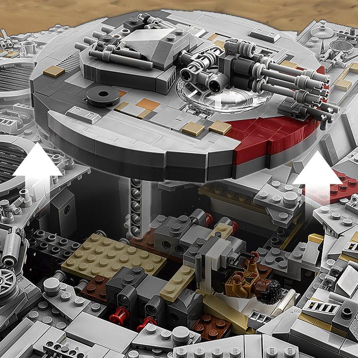 Image du produit LEGO Millennium Falcon (75192, LEGO difficiles à trouver, LEGO Star Wars)