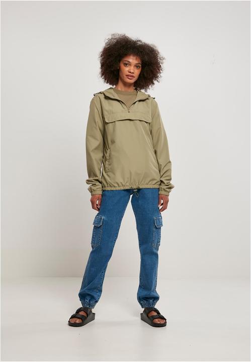 Actual product image Urban Classics Ladies Recycled Basic Pull Over Jacket - 16934 (XXL)