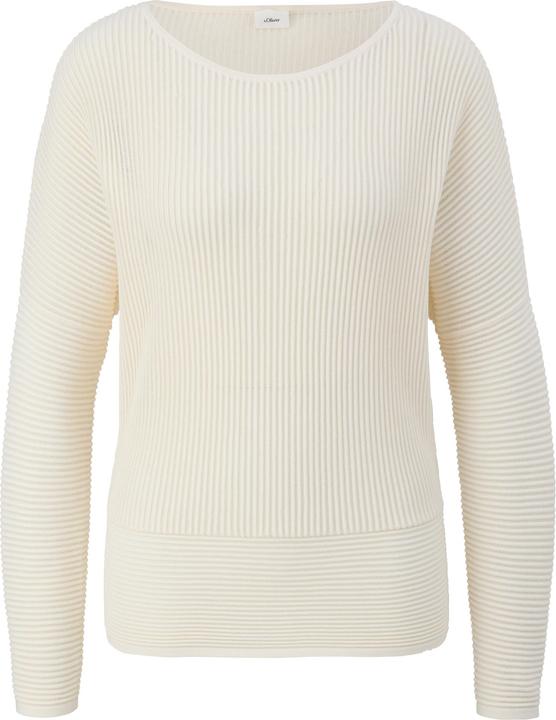 Image du produit S.Oliver Strickpullover Rippstrickpullover aus Viskosemix (42)