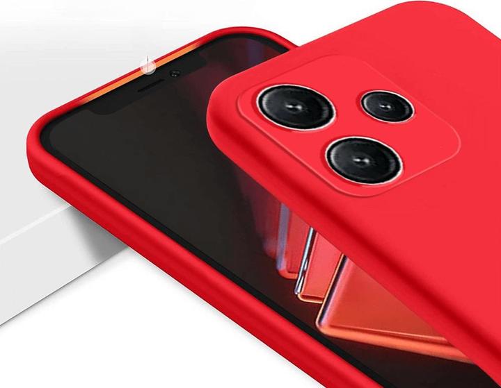 Image du produit Cover-Discount Xiaomi Redmi 12 - Housse en caoutchouc silicone rouge (Xiaomi Redmi 12)