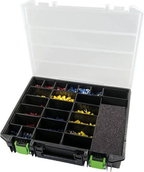 Haupa Assortment box 1250pcs Iso.cable connectors 262048