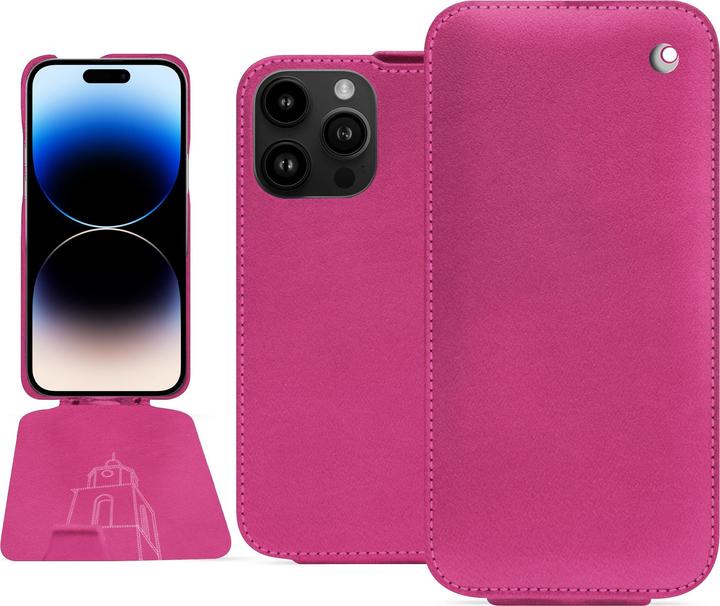 Actual product image Noreve Vertical leather shell (Apple iPhone 15 Pro Max)