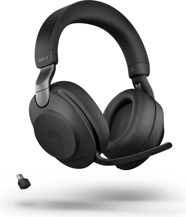 Actual product image Jabra Evolve2 85 MS (Cable, Wireless, USB-C)