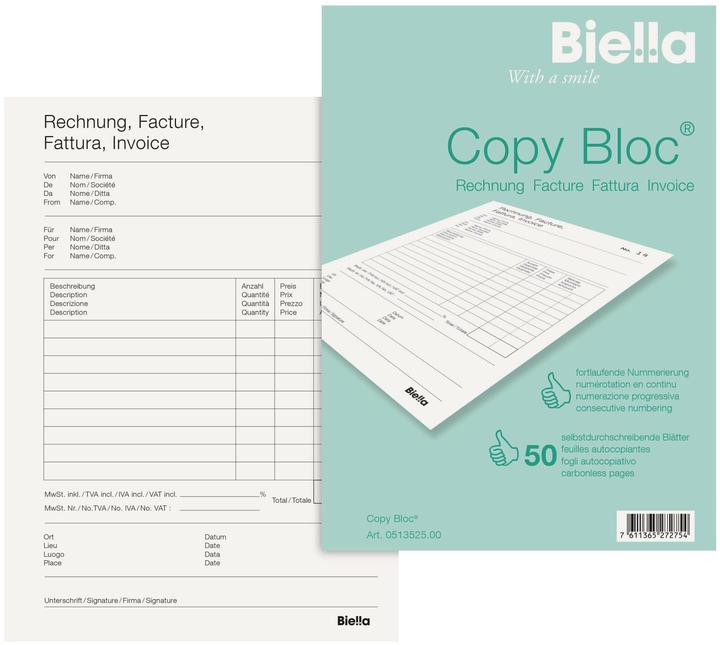 Image du produit Biella Bloc de copie (50x)