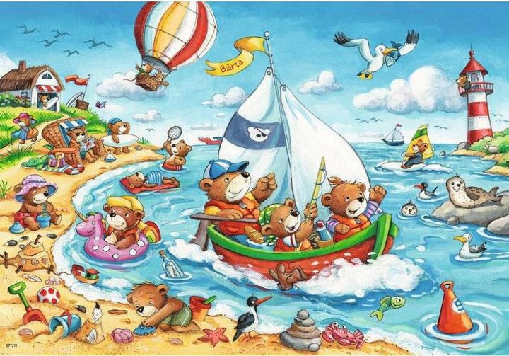 Produktbild Ravensburger Urlaub am Meer (24 Teile)