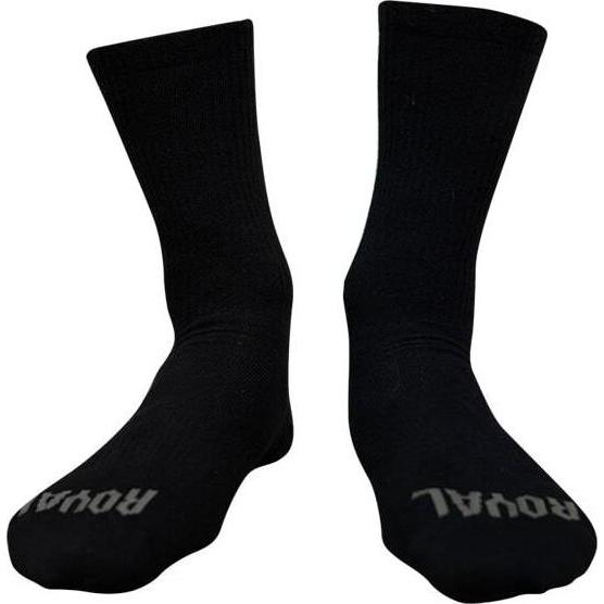 Royal VKB, Sportsocken, Crew Motorrad (S/M), Schwarz