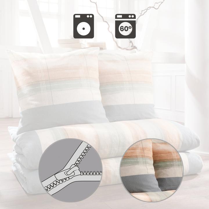 Immagine prodotto Dyckhoff 4-tlg. Sparpaket (Set di biancheria da letto, 80 x 80 cm, 135 x 200 cm)