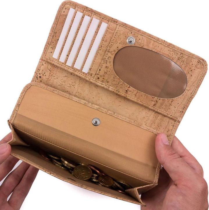 Actual product image Simaru Wallet "Maja" natural