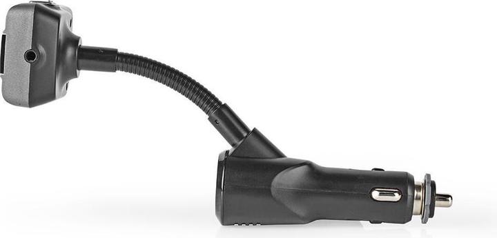 Immagine prodotto Nedis Trasmettitore FM per auto a collo d'oca Vivavoce con schermo a LED da 2,0" Bluetooth® QC 3.0 /