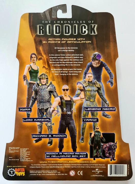 Immagine prodotto Sota Toys L'action figure di Lord Marshal di Chronicles of Riddick