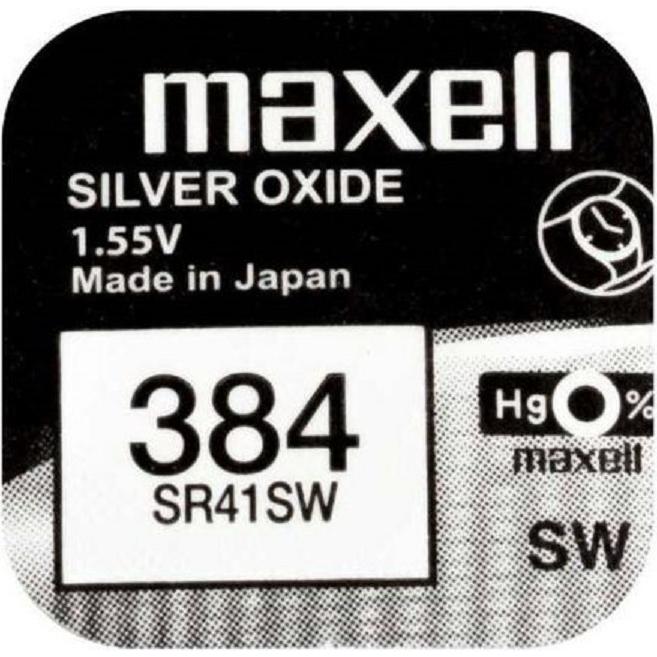 Maxell SR41SW (10 Stk., LR41, 45 mAh), Batterien + Akkus
