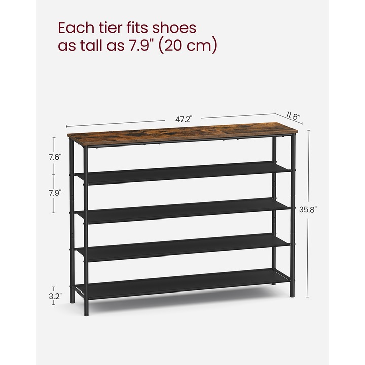 Actual product image Vasagle Denver (120 x 88.5 x 29 cm)