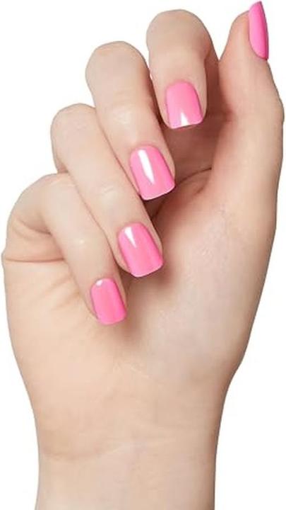Actual product image KISS Glue-on nails ImPRESS Colour FX - Late Night 30 pcs (Artificial nails, light pink)
