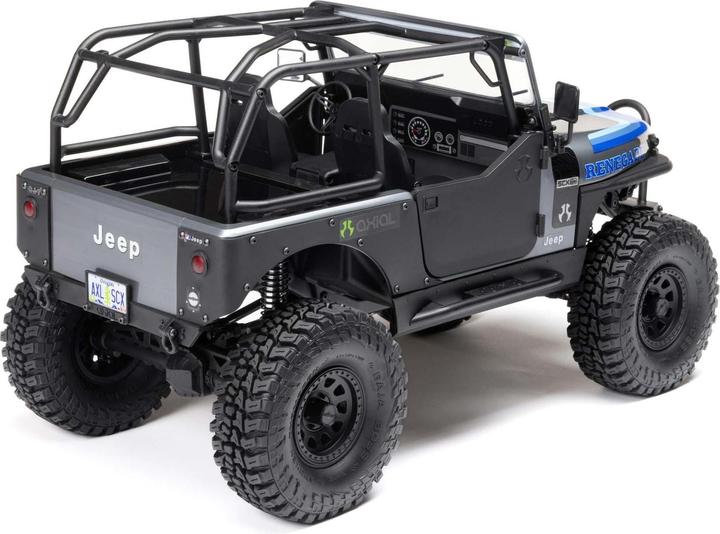 Image du produit Axial Scale Crawler SCX10 III Jeep CJ-7 Gris, ARTR, 1:10 (Presque prêt à être conduite)