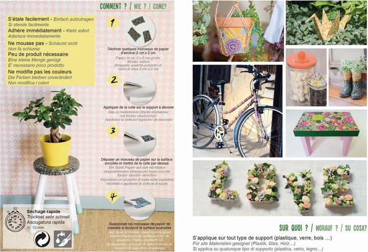 Actual product image Décopatch Cardboard figures 160 cm tree