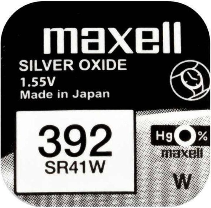 Image du produit Maxell Oxyde d'argent SR41W (10 pcs, LR41, 39 mAh)