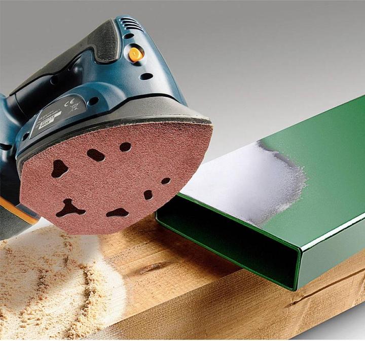 Actual product image kwb Mouse adhesive discs K80 / 5 pieces (80)