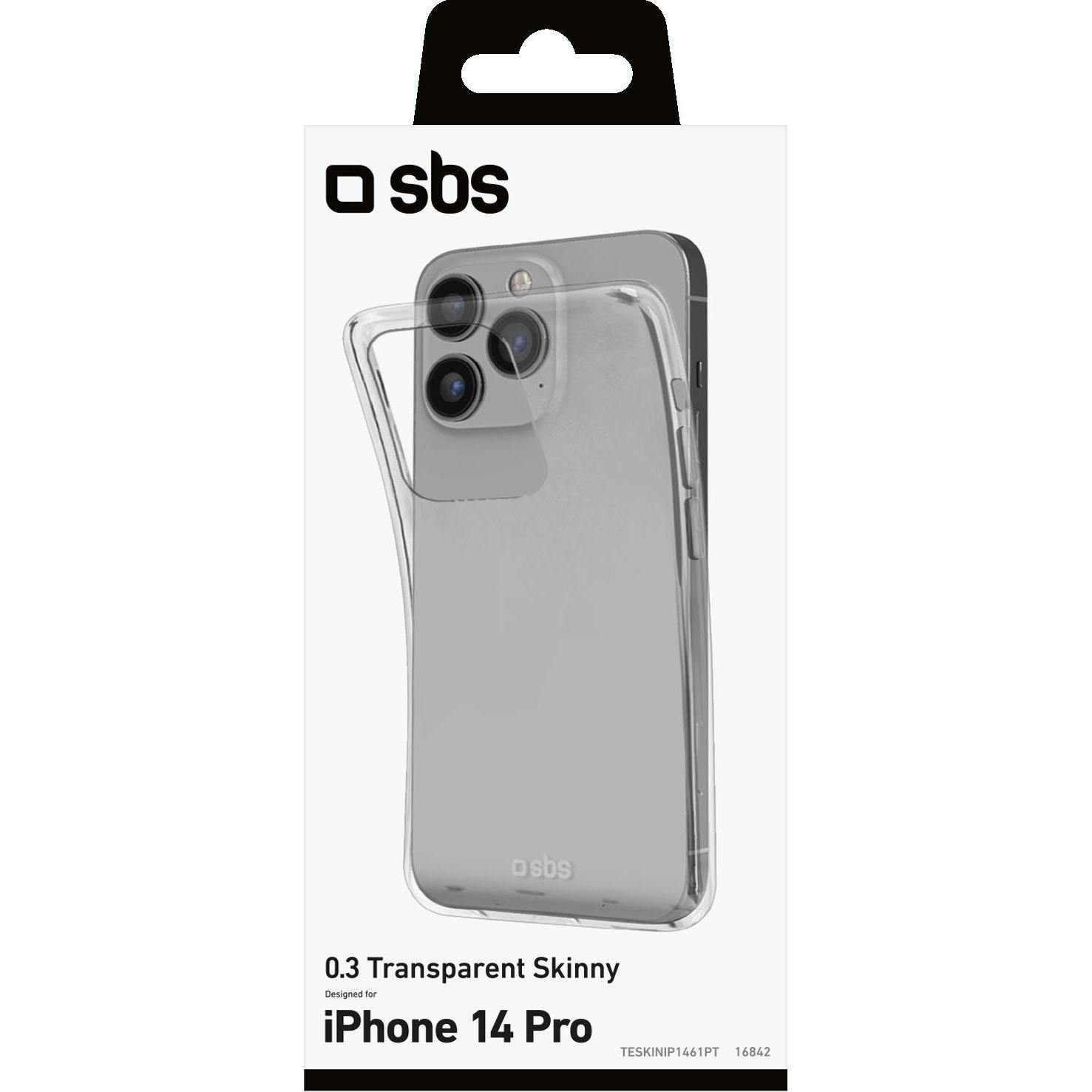 Thumbnail - SBS Skinny Cover (Apple iPhone 14 Pro), Smartphone Hülle, Transparent