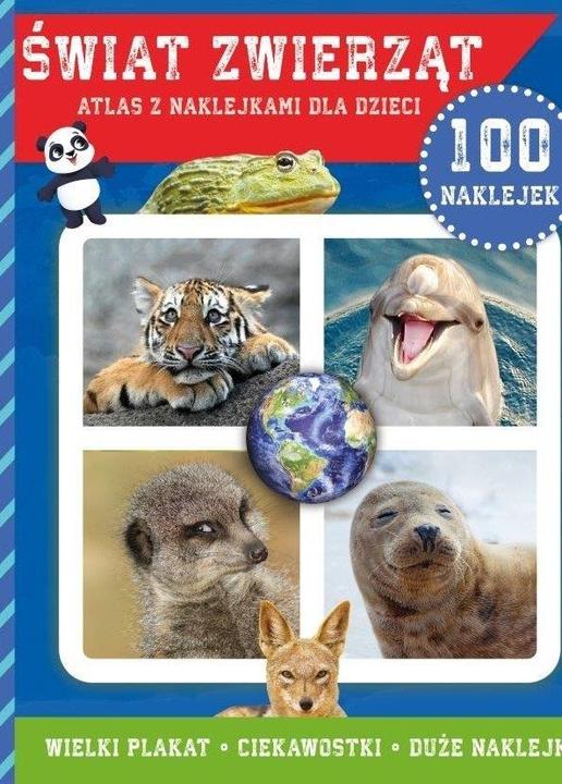 MD Creative Tierwelt - Stickeratlas für Kinder
