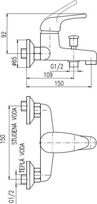 Produktbild Domoletti BATH FAUCET SAZAVA DSA554.5