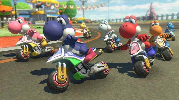 Actual product image Nintendo Mario Kart 8 Deluxe (Switch, FR)
