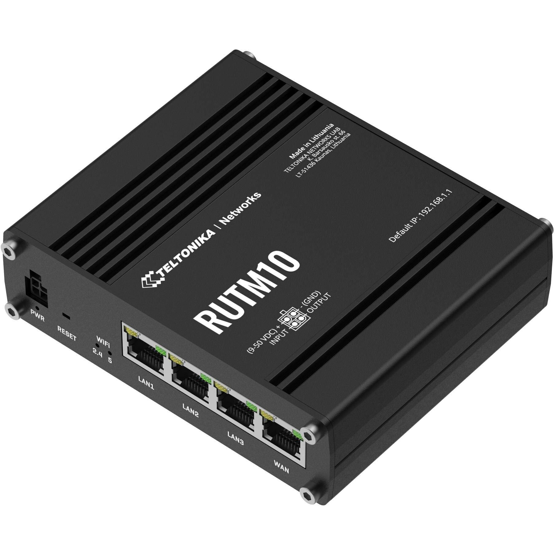 Teltonika RUTM10, Router, Schwarz