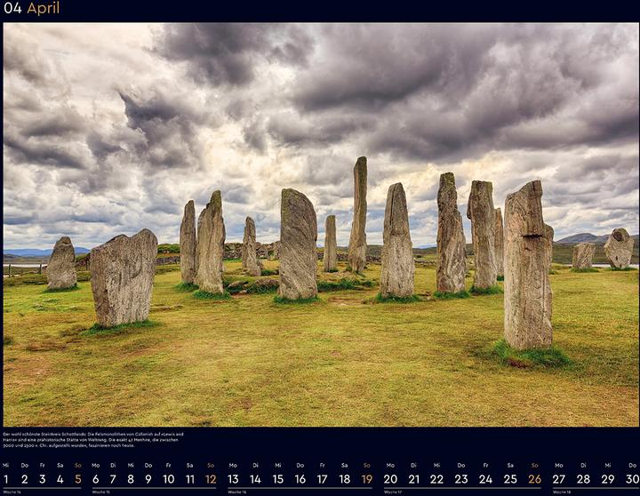 Produktbild Schottland - Wandkalender 2026 (60 x 45 cm)
