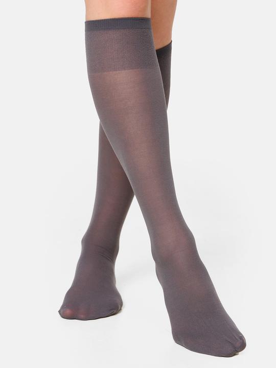 Actual product image Nur Die Cotton knee socks 60 DEN (pack of 10, One size)