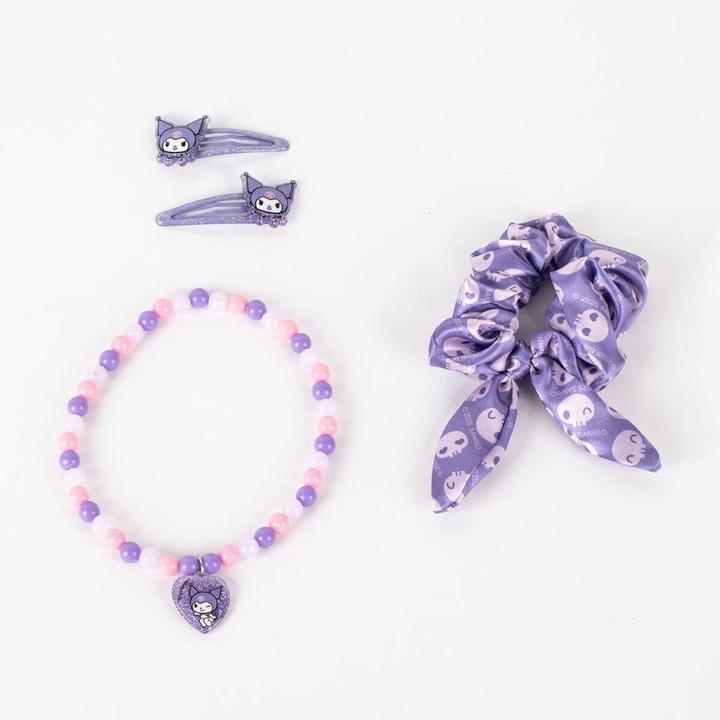 Produktbild Hello Kitty Haarschmuck Lila 4 Stücke