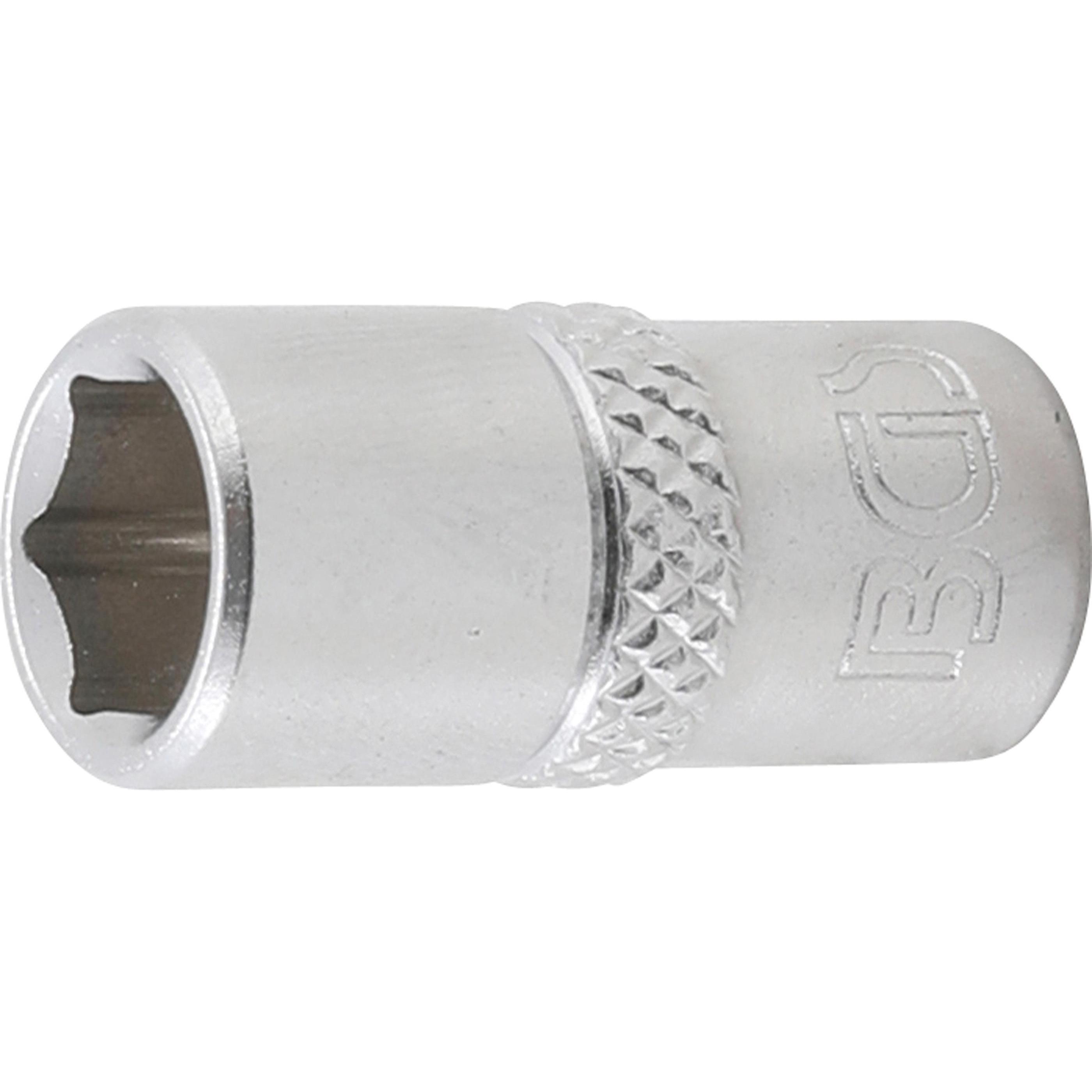 BGS, Steckschlüssel + Stecknuss, Steckschlüssel-Einsatz Sechskant Antrieb Innenvierkant 6,3 mm (1/4") SW 5/16" (5/16")