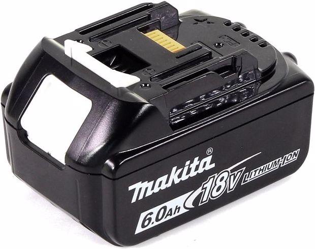Produktbild Makita DBN 500 G1J Akku Stauchkopfnagler 15-50 mm 90° 18 V mit 1x 6,0 Ah Akku im MakPac - ohne Ladeg