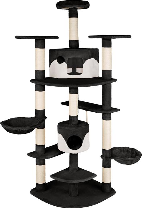 tectake Fippi (201 cm, Schwarz, Weiss)