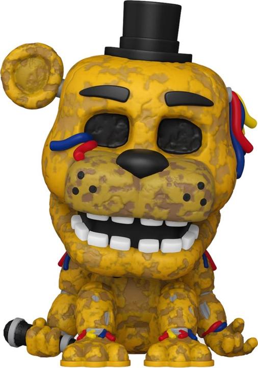 Actual product image Funko POP! Five Nights at Freddy's Withered Golden Freddy Exclusive