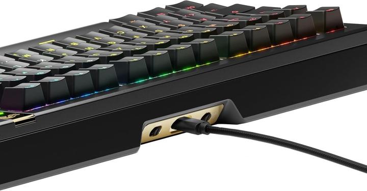 Immagine prodotto Glorious GMMK 3 Pro HE 75 % Tastiera da gioco personalizzata - Pre-costruita, ISO (DE), interruttori Fox HE, (DE, Cablato)