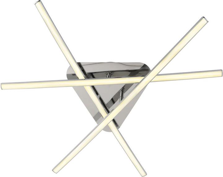 Produktbild B.K.Licht LED Deckenleuchte, chrom, 1xLED/24W (2400 lm)