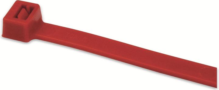 Produktbild HellermannTyton Kabelbinder T30R rot (Kunststoffkabelbinder, 150 mm, 100 Stk.)