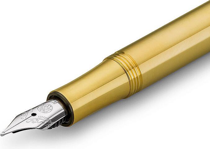 Actual product image Kaweco Fountain pen Liliput Brass M (Mustard)