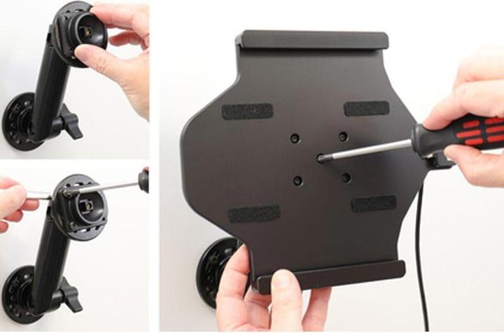 Produktbild Brodit 721125 - Tablet/UMPC - Aktive Halterung - Auto/Innenbereich - Schwarz
