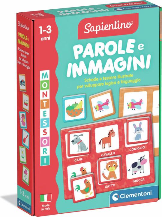 Clementoni Montessori Parole e Immagini