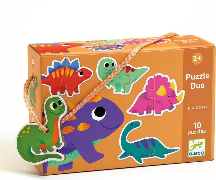 Immagine prodotto Djeco Duo Dinosauro (20 pezzi)