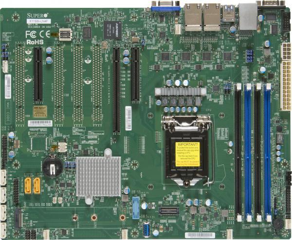 Actual product image Supermicro X11SSi-LN4F (LGA 1151, Intel C236, ATX)