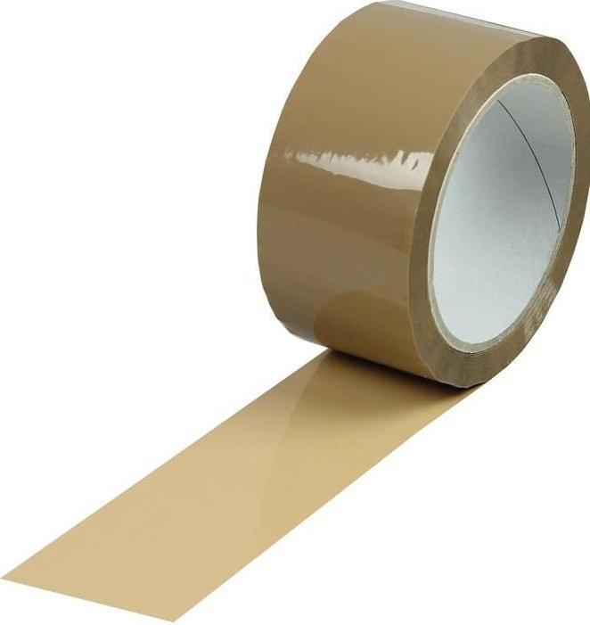 Immagine prodotto Transpak Nastro adesivo larghezza 50mm lunghezza 66m spessore 48µ srotolamento silenzioso marrone (50 mm)