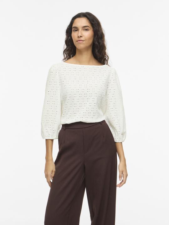 Immagine prodotto Vila VIFRIMA U-Boot-Ausschnitt Oberteil mit 3/4-Ärmeln (S)