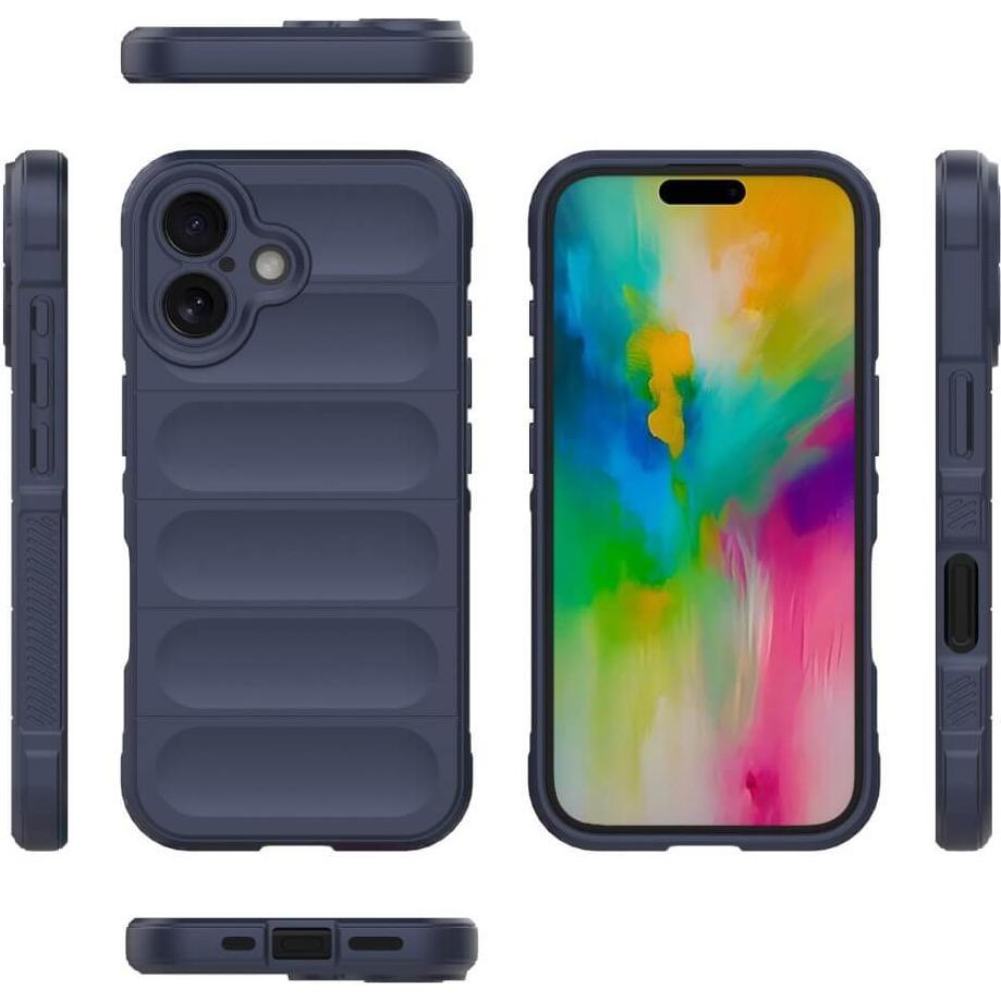 Thumbnail - Cover-Discount iPhone 16 Plus - Rugged Protective Hülle (Apple iPhone 16 Plus), Smartphone Hülle, Blau